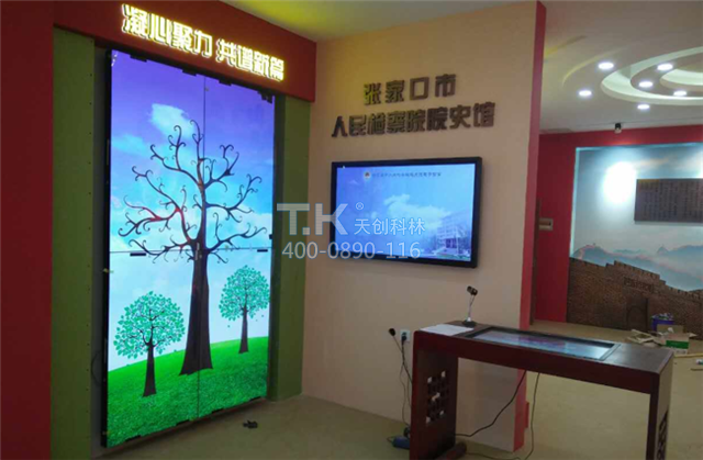 城市规划馆展馆触控一体机 (3)